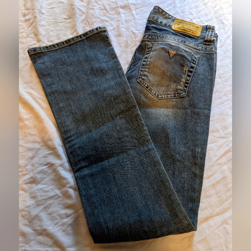 Guess Bleu/Tumbleweed Destroy Wash Jeans